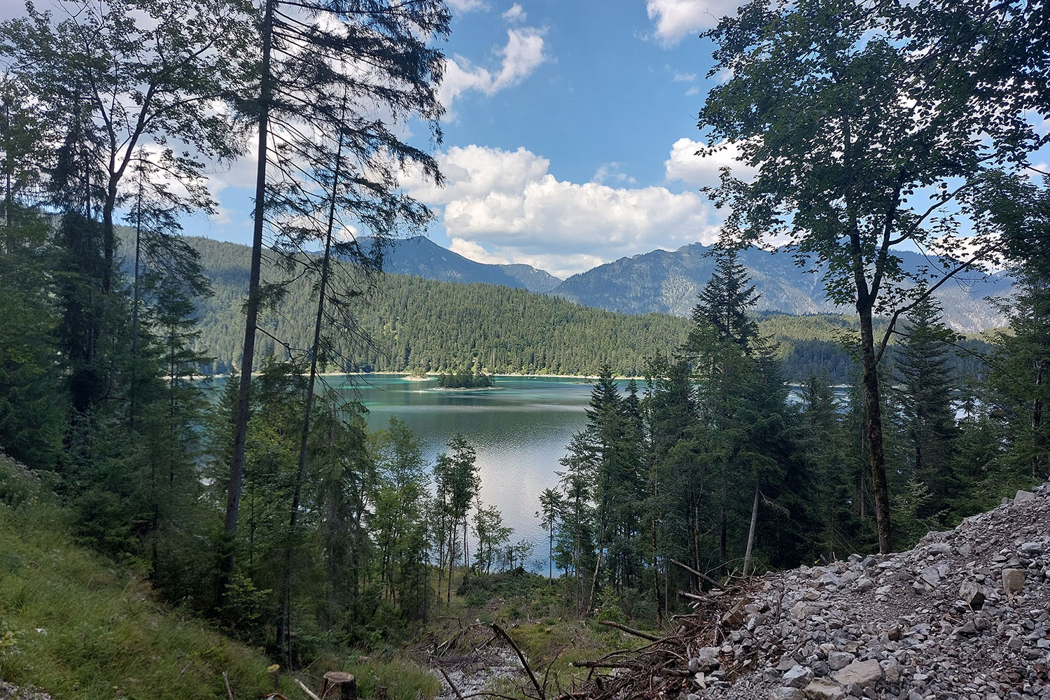 Zugspitze a Eibsee 